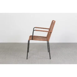 VDG Denver Rope Stapelbare Tuinstoel Terracotta -Geselecteerde Tuinmeubelwinkel e51fc3b2ed1e4fccb3c70b86c1ded129