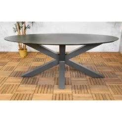 Sens-Line - Atalanta Tuintafel Ovaal 200x100cm - Keramiek -Geselecteerde Tuinmeubelwinkel e5764ee57fa6471f91cbb2554c0429c6