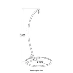 Merkloos HOME DELUXE Hangstoelframe ONE 13 Merkloos HOME DELUXE Hangstoelframe ONE -Geselecteerde Tuinmeubelwinkel e6da9b8137214b31bf4ee3db316f9f34