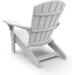Keter Troy Adirondack Tuinstoel - Set Van 2 - 85x80x96.5cm - Wit -Geselecteerde Tuinmeubelwinkel e73f7276ed304111bdcd248e011eb07d