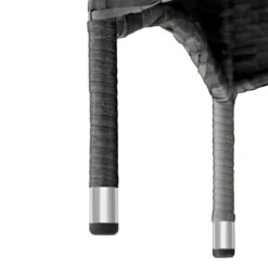 Tectake 2 Wicker Tuinstoelen Met 4 Kussenhoezen , Grijs/lichtgrijs -Geselecteerde Tuinmeubelwinkel e99dc41e70f24872b7a31740700ed309