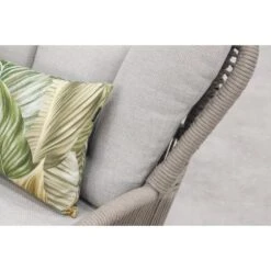 Andorra Fauteuil - Incl. Voetenbank - C. Black - Rope Taupe - Sand 30 Andorra Fauteuil - Incl. Voetenbank - C. Black - Rope Taupe - Sand -Geselecteerde Tuinmeubelwinkel eae785979bb84acdbecf09cf4c748d79