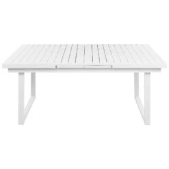 VALCANETTO - Tuintafel - Wit - 90 X 180/240 Cm - Aluminium 19 VALCANETTO - Tuintafel - Wit - 90 X 180/240 Cm - Aluminium -Geselecteerde Tuinmeubelwinkel eafcd5a30db24e11b503a712534074dc