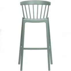 WOOOD Bliss Barstoelen Buiten - Kunststof - Groen - Set Van 2 -Geselecteerde Tuinmeubelwinkel ed3d445d4b0b467c8dab3cedeed4e5eb