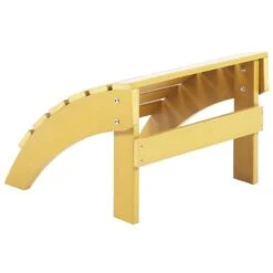 Beliani Voetenbankje ADIRONDACK - Geel Kunsthout 9 Beliani Voetenbankje ADIRONDACK - Geel Kunsthout -Geselecteerde Tuinmeubelwinkel edc5de018d724b04806c8e551252ffed