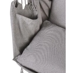 BONEA - Hangstoel - Lichtgrijs - Katoen -Geselecteerde Tuinmeubelwinkel eef53051bdaa465287a8f75f5b39800a