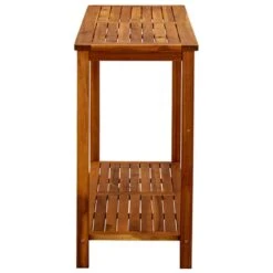 VidaXL - Wandtafel - Bruin - Acaciahout - 110 X 40 X 75 Cm -Geselecteerde Tuinmeubelwinkel efaff389002d4cb4ab54db17d2d14d82