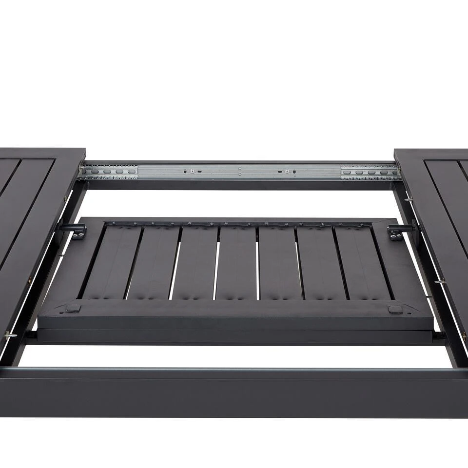 SKALOMA - Tuintafel - Donkergrijs - 180/240 X 90 Cm - Aluminium 12 SKALOMA - Tuintafel - Donkergrijs - 180/240 X 90 Cm - Aluminium - Afbeelding 10