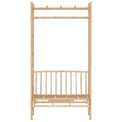 VidaXL - Tuinbank - Bruin - Bamboe - 116 Cm - Met Pergola -Geselecteerde Tuinmeubelwinkel f013d3334bbc443cac44ee7d2541a300
