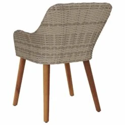 VidaXL - Tuinstoel - Zwart - Poly Rattan - 55 X 62.5 X 82cm -Geselecteerde Tuinmeubelwinkel f1b07c5b12944a75b777d605b73bd52e