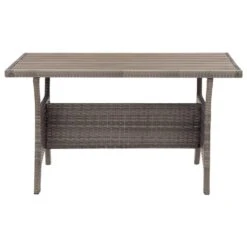 VidaXL - Tuintafel - Grijs - Poly Rattan - 120 X 70 X 66 Cm 10 VidaXL - Tuintafel - Grijs - Poly Rattan - 120 X 70 X 66 Cm -Geselecteerde Tuinmeubelwinkel f1cf4559277d4848b0affd6053169a27