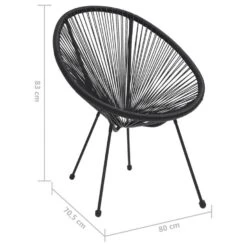 VidaXL - Maanstoelen - Zwart - Rattan - 2 Stuks 15 VidaXL - Maanstoelen - Zwart - Rattan - 2 Stuks -Geselecteerde Tuinmeubelwinkel f2d85903bdfb4a9fa16b8a79bd5b2f37
