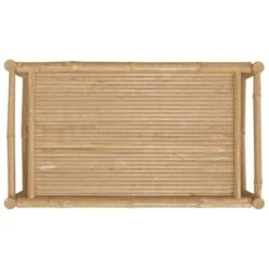 VidaXL - Tuintafel - Bruin - Bamboe - 100 X 55 X 33 Cm -Geselecteerde Tuinmeubelwinkel fb5938c6f81f4f0aa91c4da53a23d762