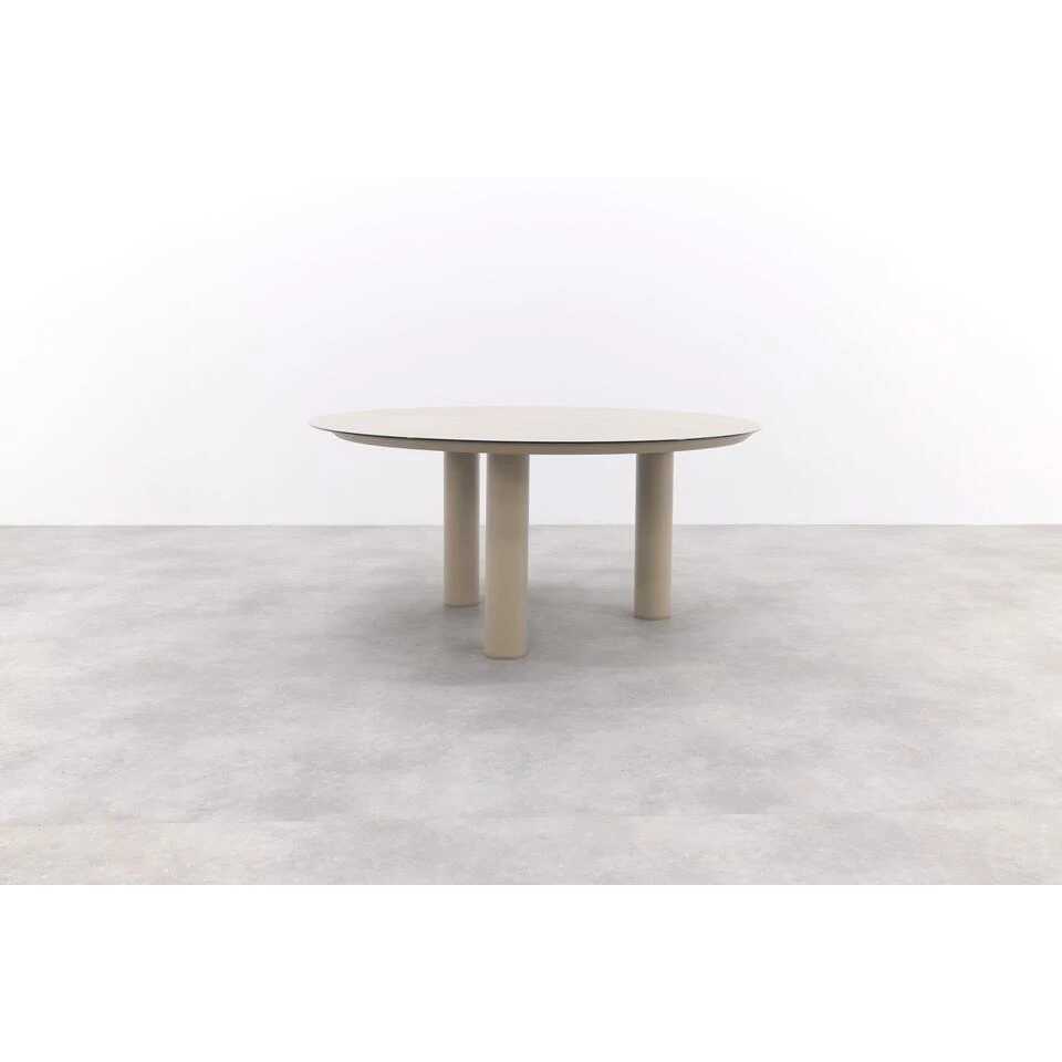 Taste Donato Ronde Dining Tuintafel Ø160 Cm. - Latte 5 Taste Donato Ronde Dining Tuintafel Ø160 Cm. - Latte - Afbeelding 3