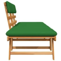 VidaXL - Tuinbank 2-in-1 - Groen - Acaciahout - 190 Cm - Met Kussens 19 VidaXL - Tuinbank 2-in-1 - Groen - Acaciahout - 190 Cm - Met Kussens -Geselecteerde Tuinmeubelwinkel fd5315ed0e534414b1da0ec23a94aeec