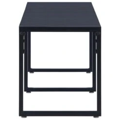 VidaXL - Tuinbank - Zwart - PS-plaat - 180 Cm -Geselecteerde Tuinmeubelwinkel fea73f836bd741b8a6c8c66229b9b6f5
