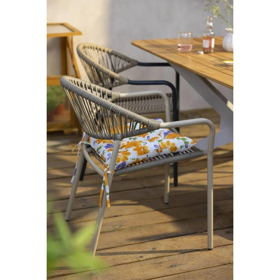 Terrasstoel Palamos - Naturel/zand 10 Terrasstoel Palamos - Naturel/zand - Afbeelding 8