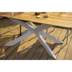 Tuintafel Perpignan - Zand - 75x200x100 Cm 13 Tuintafel Perpignan - Zand - 75x200x100 Cm -Geselecteerde Tuinmeubelwinkel sf 50156102 02