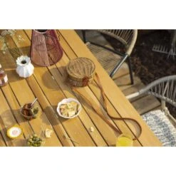 Tuintafel Perpignan - Zand/metaal - 75x160x90 Cm 20 Tuintafel Perpignan - Zand/metaal - 75x160x90 Cm -Geselecteerde Tuinmeubelwinkel sf 50156105 04
