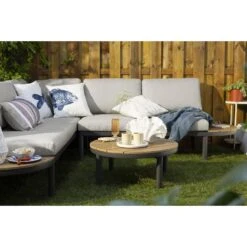 Loungebank Soulac - Antraciet - 81x243x71,5 Cm 23 Loungebank Soulac - Antraciet - 81x243x71,5 Cm -Geselecteerde Tuinmeubelwinkel sf 50205034